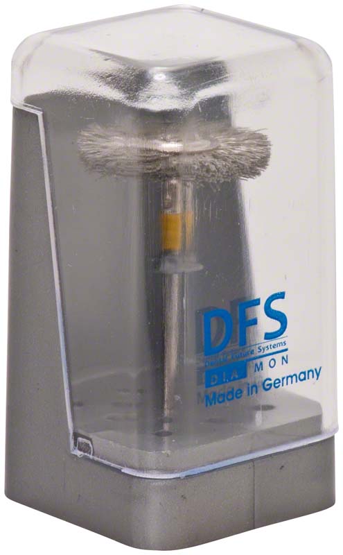 Stahldrahtbürste diamantiert