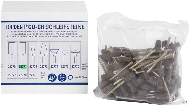 TOPDENT Co-Cr-Ausarbeitungssteine